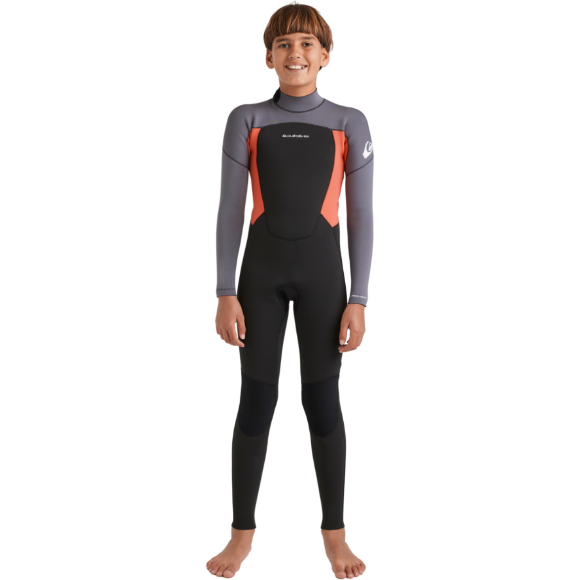2025 Quiksilver Junior Prologue+ 5/4/3mm Back Zip Wetsuit 25CW213509 - Cayenne